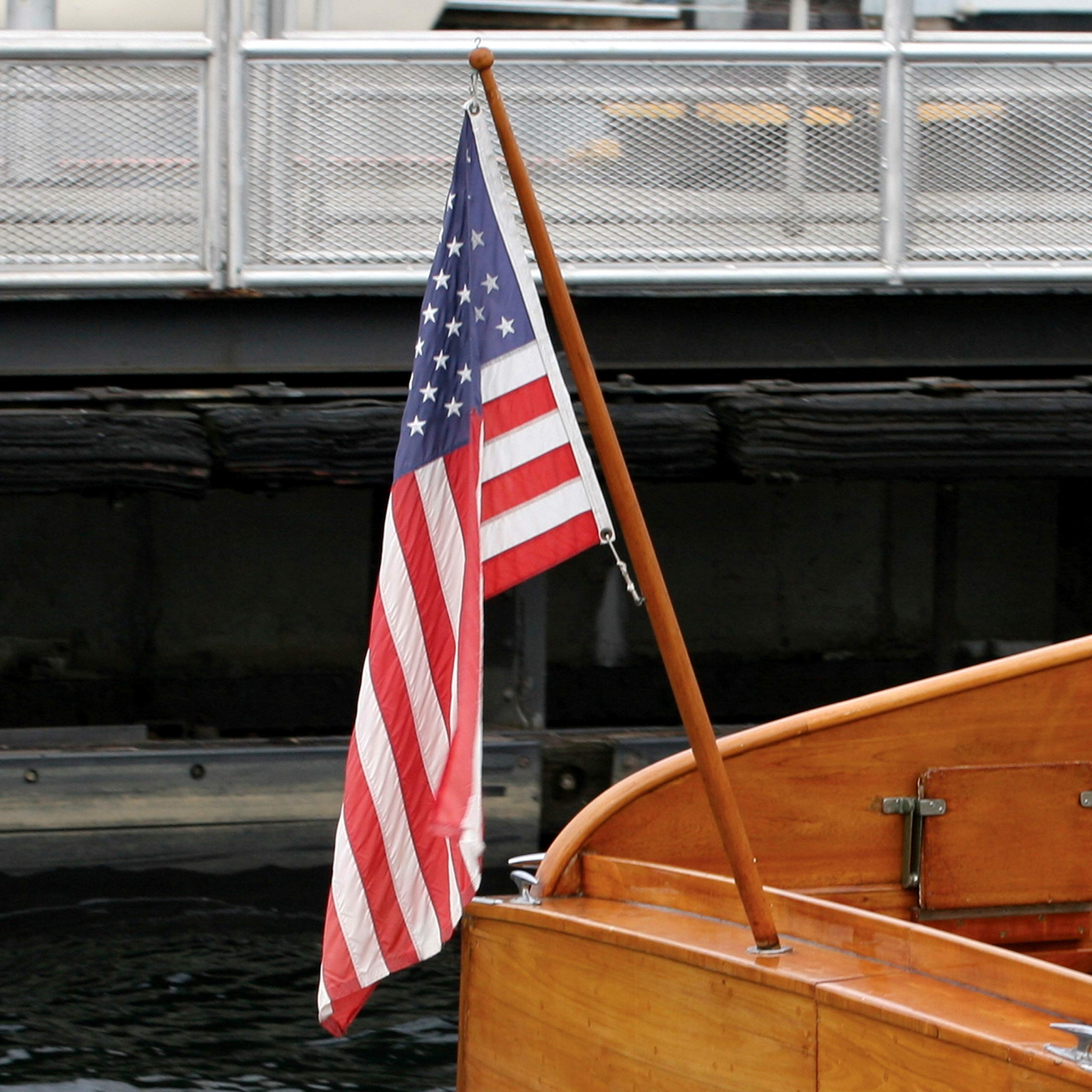 Taylor Made Products Teak Flag Pole - Image 3