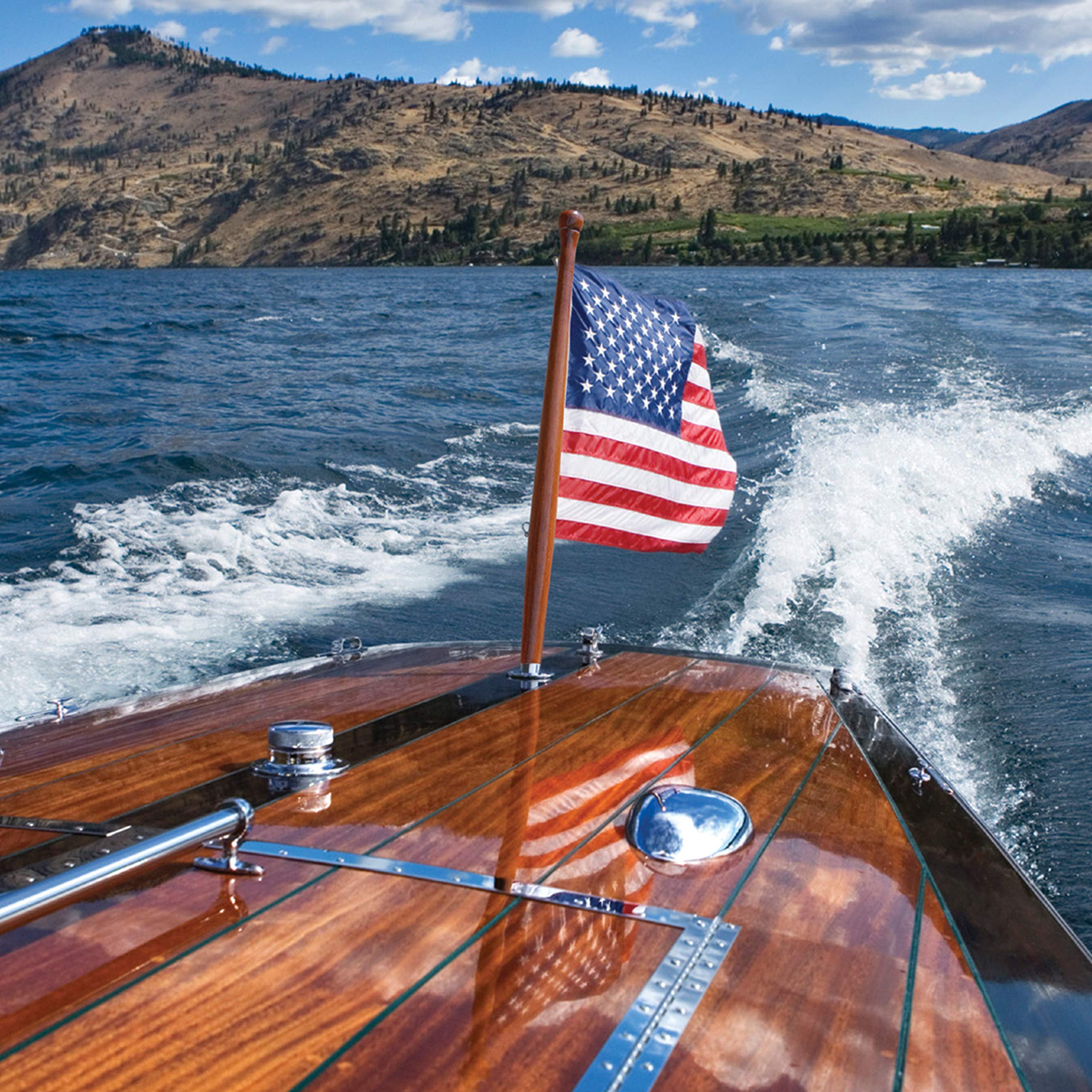 Taylor Made Products Teak Flag Pole - Image 4